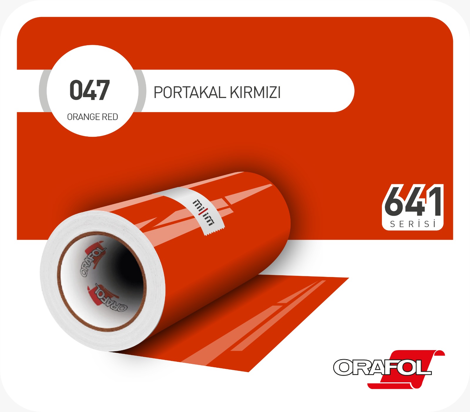 641 Seri Portakal Kırmızı